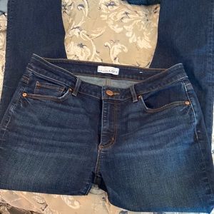 Ann Taylor Loft curvy skinny jeans size 6